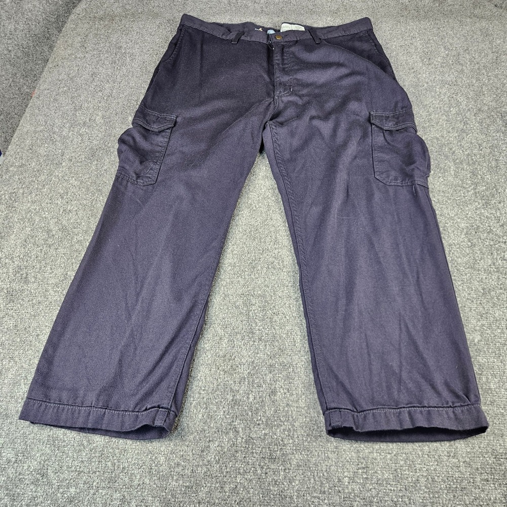 Lapco FR Mens Navy‎ Blue Flame Resistant Cargo Work Pants CAT 2 40x30 P-DH6NYCP